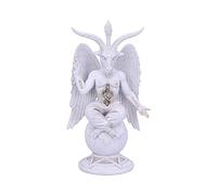 Nemesis Now B5260S0 - Statuetta di Baphomet del Signore Oscuro, 26 cm, colore: Bianco
