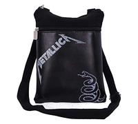 Nemesis Now Borsa a Tracolla con Licenza Ufficiale Metallica The Black Album, Nero, 23cm