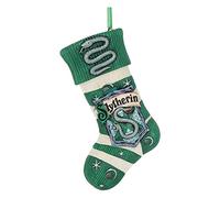 Nemesis Now B5618T1, Producto Oficial de Harry Potter Slytherin Stocking Colgante Festivo, Verde
