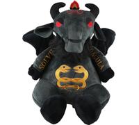 Nemesis Now Fluffy Fiends Baphomet Peluche, 22 cm, Nero
