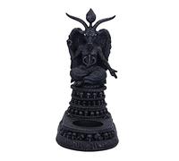 Nemesis Now Baphomet's Devotion - Portacandela da tè, 17 cm, colore: Nero