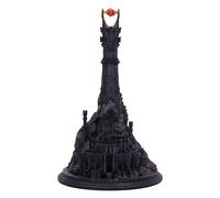 Nemesis Now Barad Dur - Bruciatore di incenso a riflusso del Signore degli Anelli, 26,5 cm, in resina, colore nero, prodotto con licenza ufficiale Sauron™, realizzato in resina di alta qualità,
