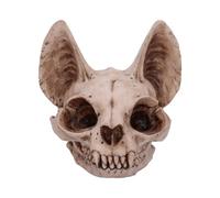 Nemesis Now Bastet's Secret Cat Skull Figurine Ornament, Natural Bone Colour, On