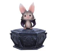 Nemesis Now Batty Box 15.2cm, Resin, Black, Gothic Bat Box, Storage Box, Gothic
