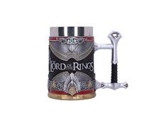 Nemesis Now Boccale Aragorn con licenza ufficiale Lord of The Ring, argento, 15,