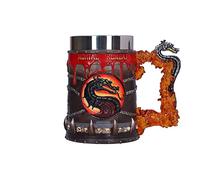 Nemesis Now Boccale con licenza ufficiale Mortal Kombat, rosso, 15,5 cm, resina