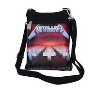 Nemesis Now Borsa a Tracolla Metallica Master of Puppets con Licenza Ufficiale, Nero, 23cm
