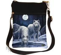 Nemesis Now Borsa A Tracolla "Warriors Of Winter Lisa Parker", 23 Cm, Colore: Ne