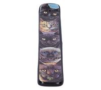 Nemesis Now Bruciatore di incenso a forma di totem a forma di gatto, 24,5 cm, in resina, con porta incenso Lisa Parker, design esclusivo a forma di totem, realizzato in resina di alta qualità, dipinto