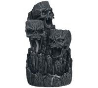 Nemesis Now Bruciatore di incenso a torre con teschio, 17,5 cm, in resina, colore: