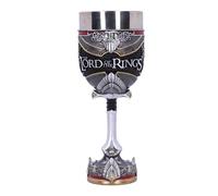 Nemesis Now Calice Aragorn con licenza ufficiale Lord of The Rings Argento, 19,5
