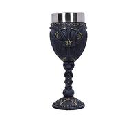 Nemesis Now - Calice da Baphomet, 20 cm, in resina con inserto in acciaio inox, taglia unica