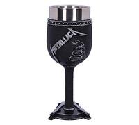 Nemesis Now - Calice da vino con licenza ufficiale Metallica, colore: Nero