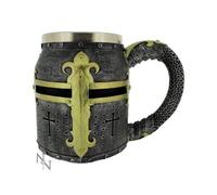 Nemesis Now Crusader Tankard Mug 16cm Grey