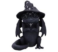 Nemesis Now Azascale Lizzy Cult Cutie Figurine, Resin, Black, Cast in the Finest
