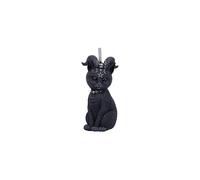 Nemesis Now Cult Cuties Pawzuph Hanging Ornament, Black, 10cm