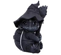 Nemesis Now Shellial Cult Cutie Turtle Figurine, Resin, Black, Cast in the Fines