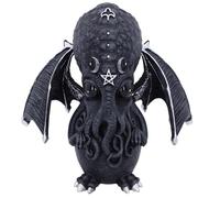 Nemesis Now – Statua mini in resina – Cult Cuties Culthulhu – 10,3 cm – Nero – dettagli argentati