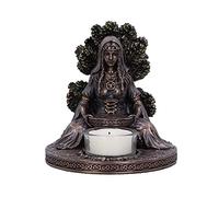 Nemesis Now Danu - Portacandela da 12,5 cm, colore: Bronzo