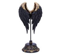 Nemesis Now Dark Angel Gothic Fallen Fae Wing Figurine, Black, 26cm