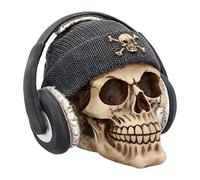 Nemesis Now Dead Beat - Statuetta a forma di teschio, 16,3 cm, colore: Avorio