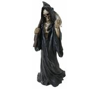 Nemesis Now Death Wish Grim Reaper Scheletro Orname da Scrivania In Resina