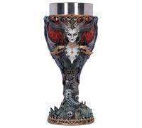 Nemesis Now Diablo® IV Lilith Calice 19,5 cm, resina con licenza ufficiale Diablo, design esclusivo, Diablo Drink Cup, Cast in resina fine, sapientemente dipinta a mano, inserto rimovibile