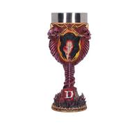 Nemesis Now Diablo IV Mephisto Calice, Dark Fantasy Drinkware, Merchandise e regali Diablo IV da collezione