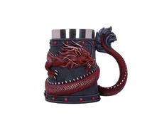 Nemesis Now Dragon Coil Tankard, Red, 16cm