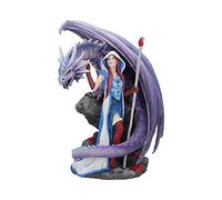 Nemesis Now Dragon Mago Anne Stokes - Statuetta 30 cm, colore: Viola