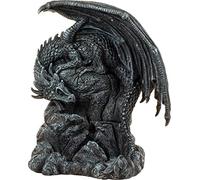 Nemesis Now Dragon Pool - Bruciatore di incenso a flusso inverso, 19 cm, in resina, taglia unica,
