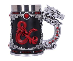 Nemesis Now Dungeons & Dragons Fantasy Role Play Die D20 Tankard, Polyresin, Bla
