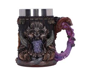 Nemesis Now Elden Ring Starscourge Radahn Tankard, Resina, ufficiale Elden Ring Boccale da birra con inserto in acciaio inossidabile, fusa in resina di alta qualità, sapientemente dipinto a mano