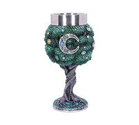 Nemesis Now Exclusive Tree of Life Nature - Calice da vino, verde, 1 pezzo (confezione da 1)