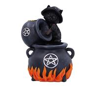 Nemesis Now Familiar Brew - Bruciatore di incenso a riflusso, 18 cm, colore: nero