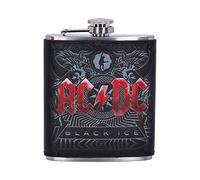 Nemesis Now - Fiaschetta con Licenza Ufficiale AC/DC Black Ice Album, 198,4 g