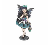 Nemesis Now Figurina Gotico Punk Lolita Noire Fairy Skull Fantasy Ornamento Gift