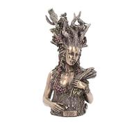 Nemesis Now Bust Figurine 30cm Statuetta 30 cm, Resina, Busto Madre Gaia Bronzo, 26 cm