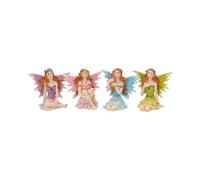 Nemesis Now Glen Whispers Fairy Figurines, 6.5cm (Set Of 4)