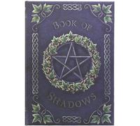 Nemesis Now Goffrato Libro Di Ombre Pentagramma Edera Strega Occulto Giornale