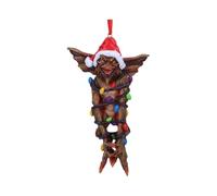 Nemesis Now Gremlins Mowhawk - Adorno Decorativo Decorativo para Colgar con Luces de Hadas, Color marrón