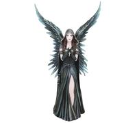 Nemesis Now Harbinger Anne Stokes Statuetta in Resina, 27 cm, Colore: Nero, Misura Unica