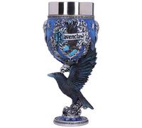 NEMESIS NOW Collectable Goblet Calice da Collezione Harry Potter Ravenclaw Hogwarts House, Resina, Blu Argento, 1 unità (Confezione da 1)