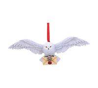 Nemesis Now Harry Potter Hedwig - Ornamento decorativo da appendere (13 cm), colore bianco (B5625T1)
