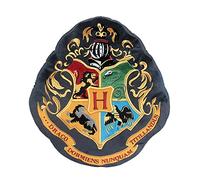 Nemesis Now Harry Potter Hogwarts, cuscino con stemma di Hogwarts, nero, 40 cm