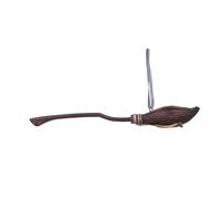 Nemesis Now Harry Potter Nimbus 2000 Hanging Ornament 15.5cm, Brown Nimbus 2000