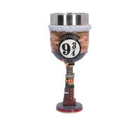 Nemesis Now Harry Potter Platform 9 3/4 Calice 18,7 cm, resina, prodotto ufficiale Harry Potter, piattaforma 9 3/4, bicchieri Hogwarts Express, in resina pregiata, accuratamente dipinto a mano