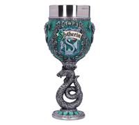 NEMESIS NOW Harry Potter Slytherin Hogwarts House Collectable Goblet Coppa Decor