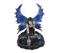 Nemesis Now Immortal Flight Fairy Statuina, blu, 18,4 cm