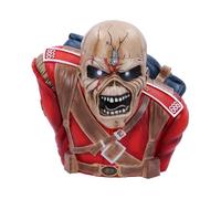 Nemesis Now Iron Maiden The Trooper Busto Box 26,5 cm (Grande), Resina, con Licenza Ufficiale Iron Maiden, Perfetto per riporre i Tuoi Effetti Personali, Fuso in Resina, sapientemente Dipinto a Mano